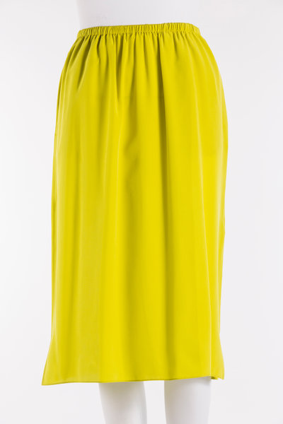 Rock Pull on skirt yellow, Quira