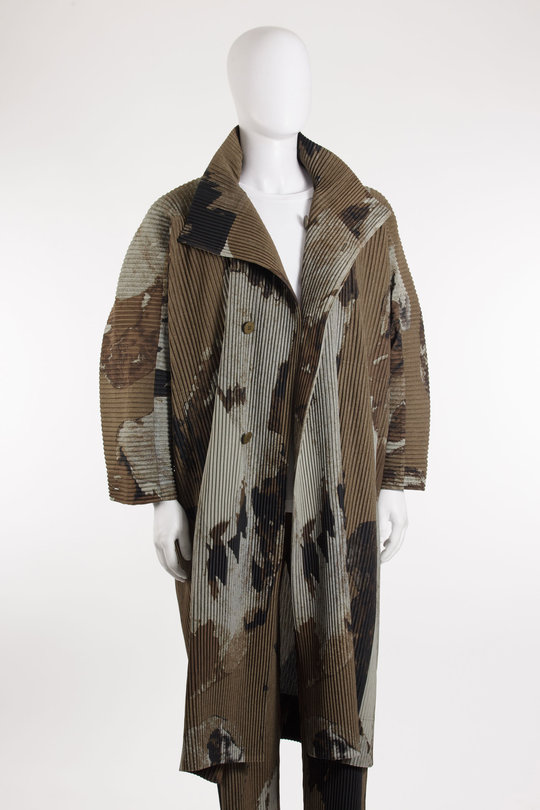 Mantel HP58-JA210 multi, Homme Plissé Issey Miyake