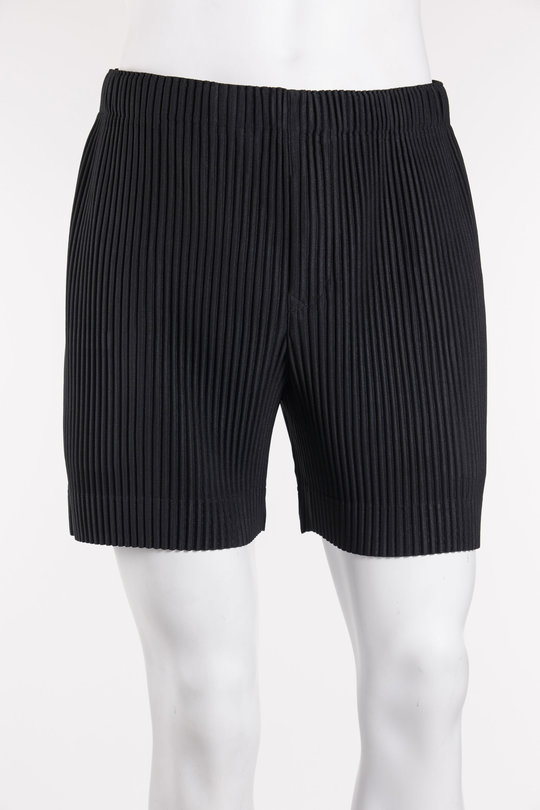 Shorts HP58-JF074 black, Homme Plissé Issey Miyake