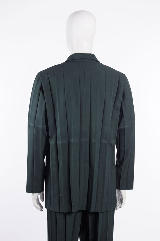 Sakko HP68-FD165 green, Homme Plissé Issey Miyake