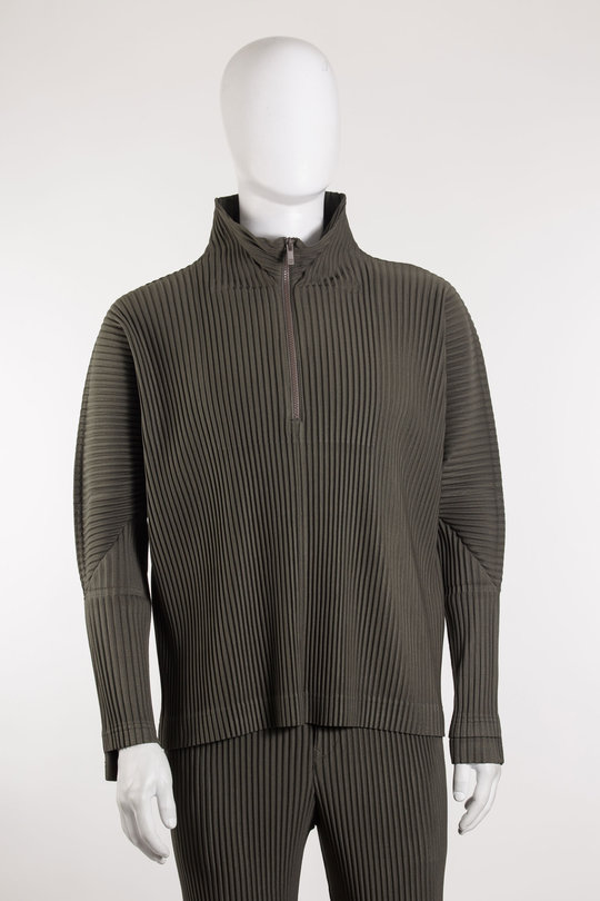 Pullover HP58-JK112 olive, Homme Plissé Issey Miyake
