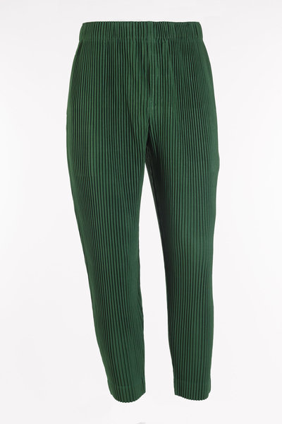 Hose HP48-JF109 green, Homme Plissé Issey Miyake