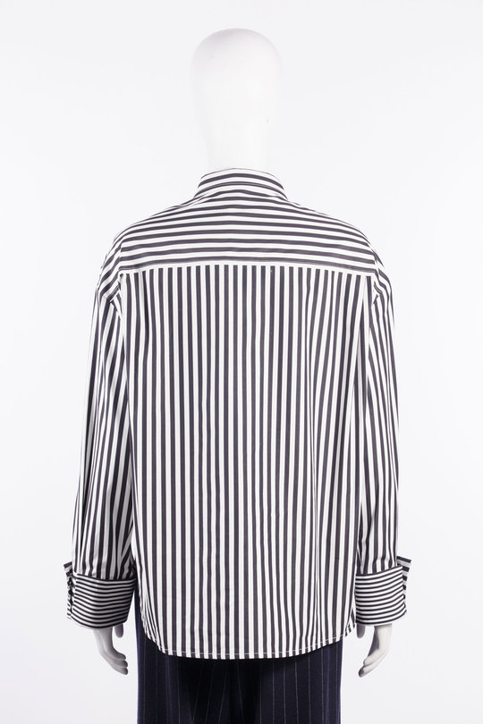 Hemd 16627 black/white, ODEEH