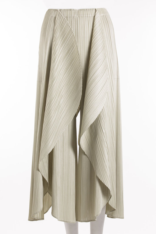 Hose PP66-JF453 beige, Pleats Please  Issey Miyake