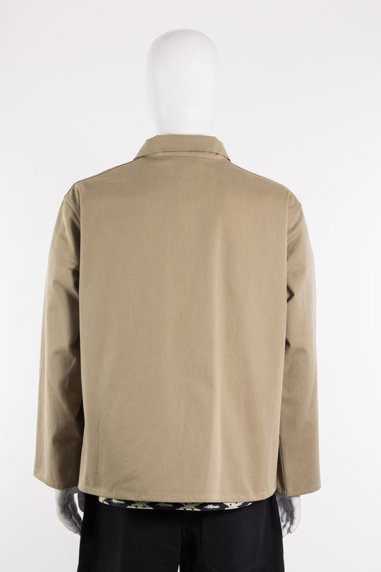 Jacke PAJ002-COCO016-966 BILL UNLINED MID WEIGHT COTTON WORKWEAR JACKET-BEIGE, Meta Campania Collective