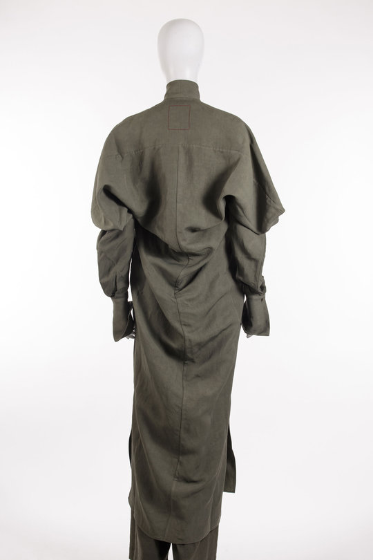 Mantel UW8027 Corey Coat dark grey, Uma Wang