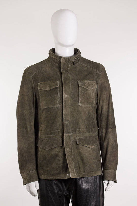 Lederjacke GU262S28097CMAK green, Giorgio Brato