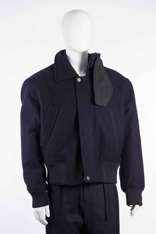 Jacke CGAW26WOJKT125 Washed Wool Flight Jacket navy, CRAIG GREEN