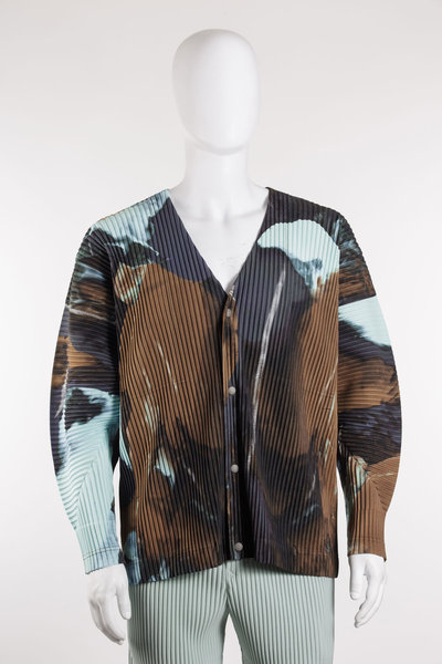 Jacke Cardigan HP58-JL205 multi, Homme Plissé Issey Miyake