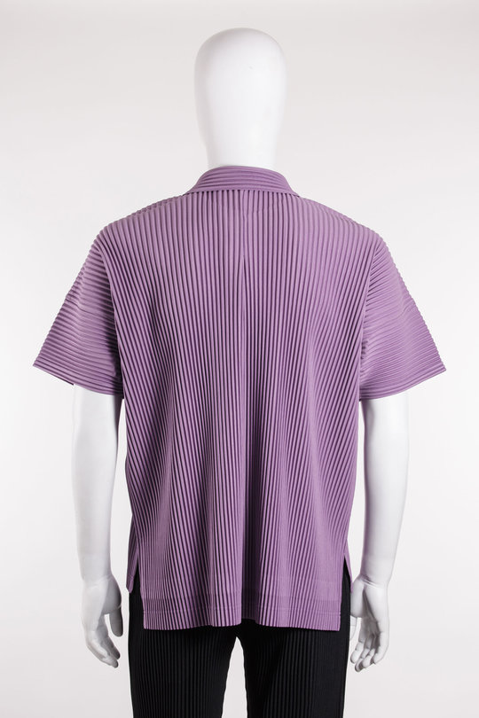 Hemd HP56-JJ117 lavendel, Homme Plissé Issey Miyake