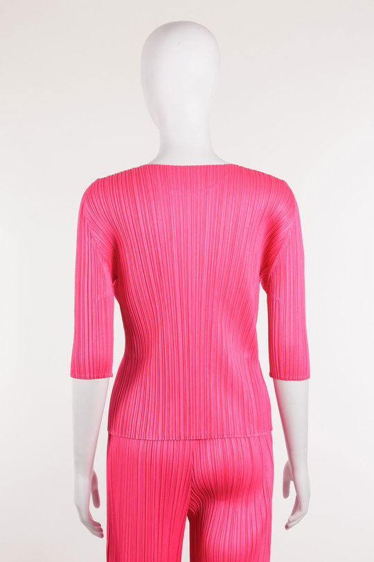 Shirt PP56-JK131 pink, Pleats Please  Issey Miyake