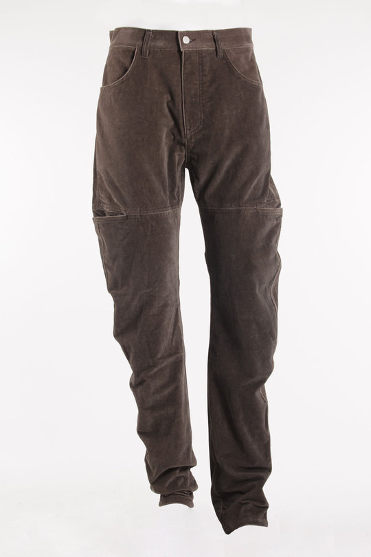 Hose 25MVIN22 Cotton Pocket Pants brown, Andrea Ya'aqov