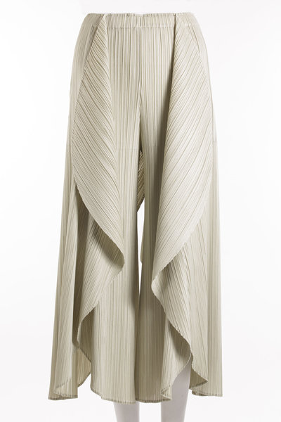 Hose PP66-JF453 beige, Pleats Please  Issey Miyake