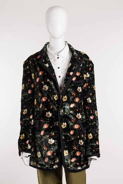 Sakko R13WR527 Blazer With Chiffon Trim multi, R 13