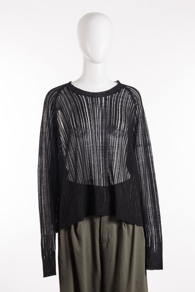 Pullover UK7124 Long Slv Top black, Uma Wang