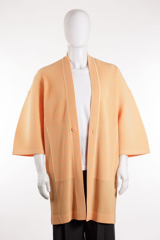 Mantel HP66-JL041 orange, Homme Plissé Issey Miyake