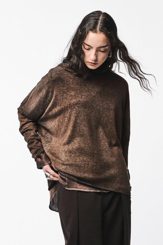Pullover braun 226WD1587CSMV-H V01194, Avant Toi