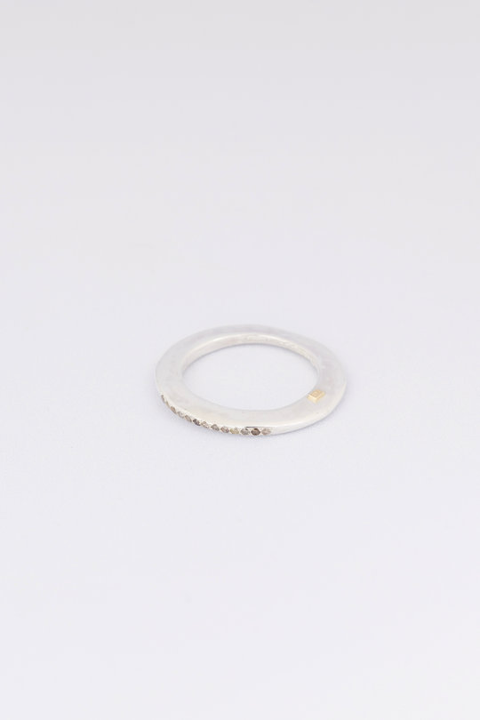 Ring 2024 white cognac diamonds, Rosa Maria Jewellery