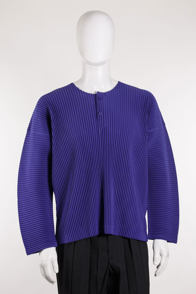 Longsleeve HP66-JK023 violette, Homme Plissé Issey Miyake