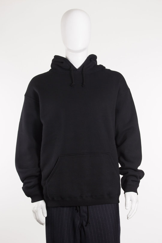 Hoodie ML-T79-991-2 black with print, Y’s - YOHJI YAMAMOTO