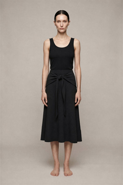 Rock RP01E7372 Y Strutter Skirt black, Rick Owens