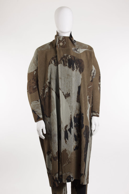 Mantel HP58-JA210 multi, Homme Plissé Issey Miyake