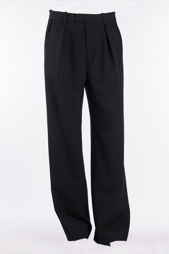 Hose Vestimenta Pleated Trouser MMWPA014-002N black, Willy Chavarria