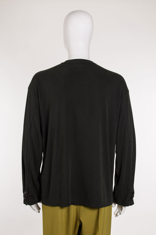 Longsleeve  V58020940 Liquid Sera Long Sleeve black, MAGLIANO