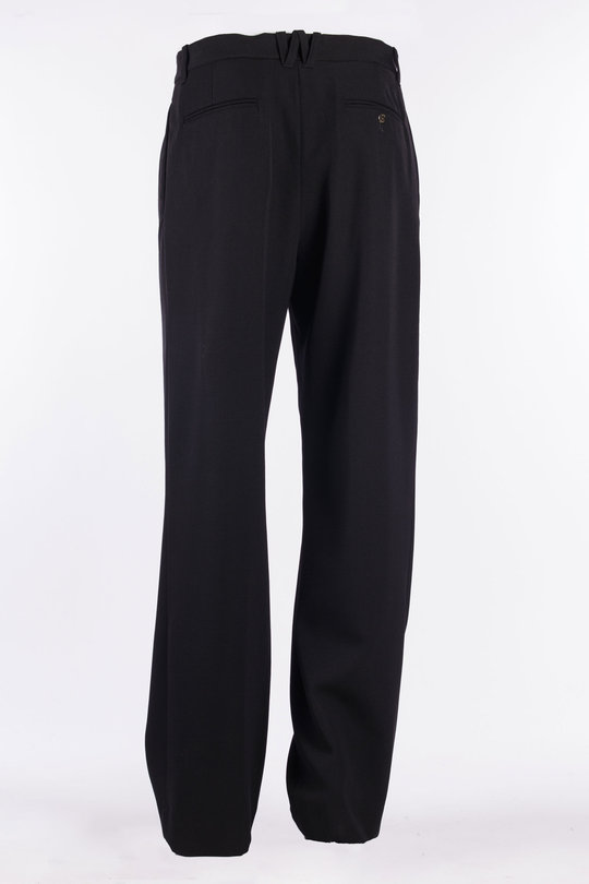 Hose Vestimenta Pleated Trouser MMWPA014-002N black, Willy Chavarria