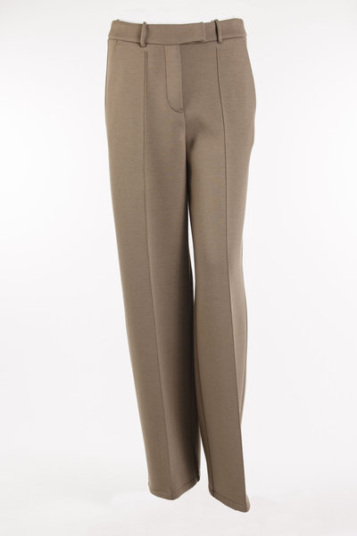 Hose Bonded Jersey Daddy´s Pants 19-1051049 taupe, Uli Schneider