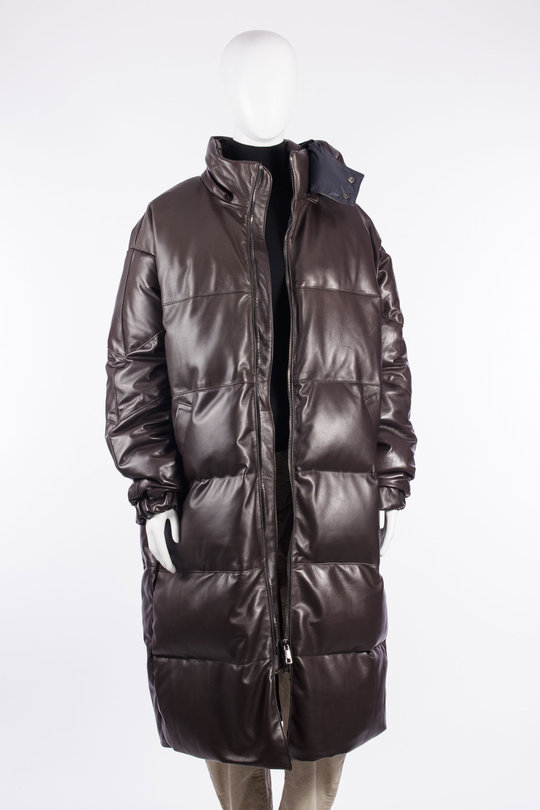 Ledermantel GD27F9391LB brown, Giorgio Brato