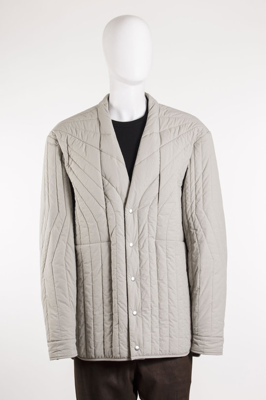 Jacke RU02E1755 MTT1 LS Quilted Liner pearl, Rick Owens