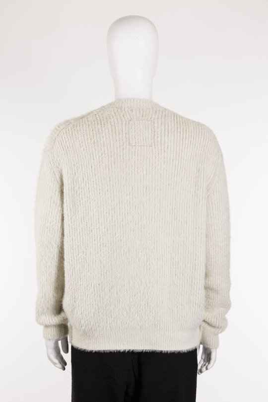 Pullover W5 M UK7592 Round Neck Top off white, Uma Wang