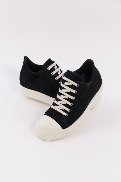 Sneaker RU02F4891 LVSH Low Sneaks black/milk, Rick Owens