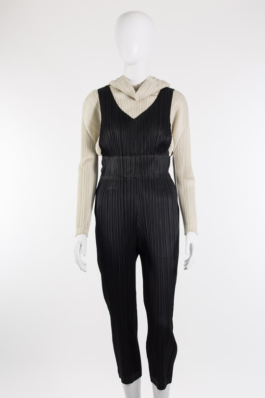 Overall PP38-JI137 black, Pleats Please  Issey Miyake