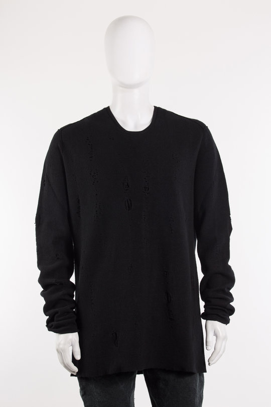 Pullover GOL1FLA1 black, Label Under Construction