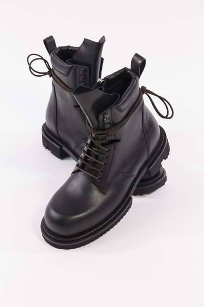 Schuhe RU02F4829 LOO Low Army Gabe black, Rick Owens