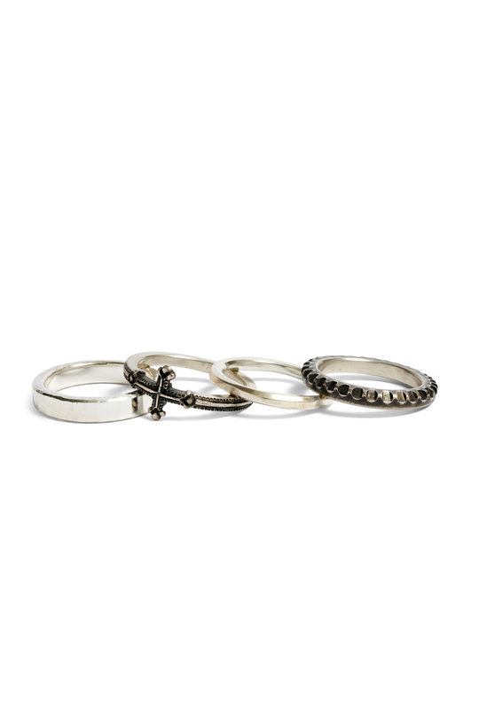 Ring M1330 4 Ring Combination Cross, Werkstatt Muenchen