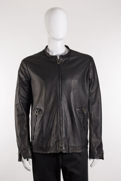 Lederjacke DB1191X69 Salomone black, Daniele Basta