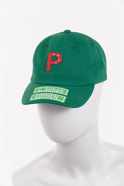 Kappe 5 Panel Wool P Hat green, Paly Hollywood