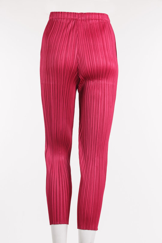 Hose PP57-JF407 raspberry, Pleats Please  Issey Miyake